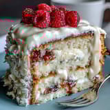 Spring Birthday Sheet Cake with Lemon Curd Filling, a festive dessert with tender vanilla cake and tangy lemon curd, topped with fluffy whipped cream frosting.