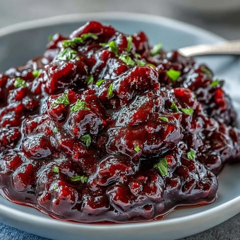 Vibrant Blackberry Jalapeño BBQ sauce, a sweet, spicy glaze perfect for summer grilling.